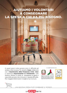 Coop azioni di solidarietà contro l'emergenza