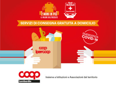 Due mani in più e reti solidali di consegna della spesa
