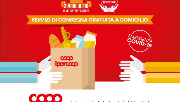 Due mani in più e reti solidali di consegna della spesa