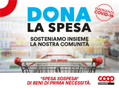 Dona la spesa sosteniamo insieme la nostra comunità