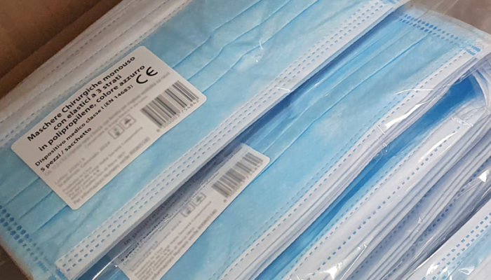 Mascherine monouso disponibili nei nostri negozi