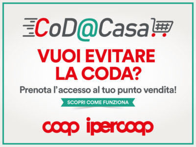 Salta la coda al supermercato con CoD@Casa