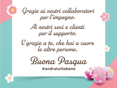 Tanti auguri di buona Pasqua a tutti voi