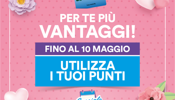 Vantaggi per i Soci Coop Speciale festa della mamma