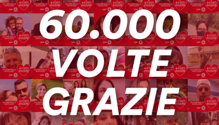 Più forti insieme 60000 euro raccolti per la Croce Rossa