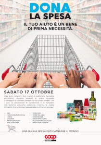Sabato 17 ottobre dona la spesa nei nostri negozi