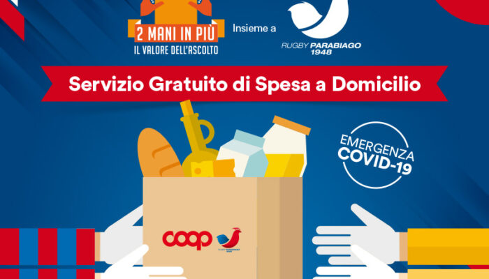 Sempre insieme a te con Due Mani in più e Rugby Parabiago