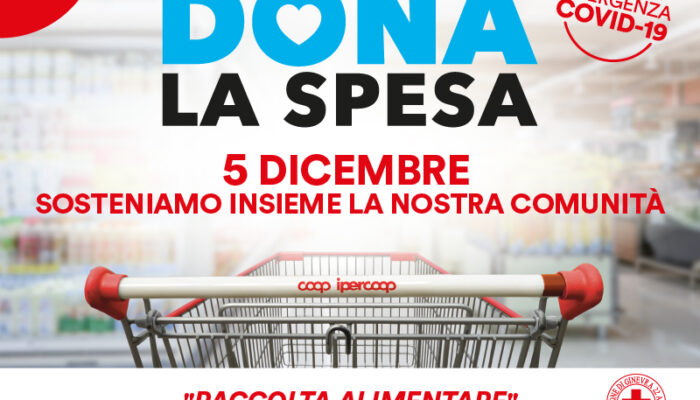 Sabato 5 dicembre torna dona la spesa nei nostri negozi