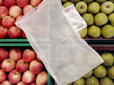 Da dicembre le retine sostenibili di progetto Quid sono disponibili anche nei punti vendita di Coop Lombardia a Monza (via Lecco) e Como.