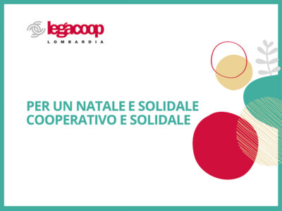 Con Legacoop le iniziative per un Natale cooperativo e solidale