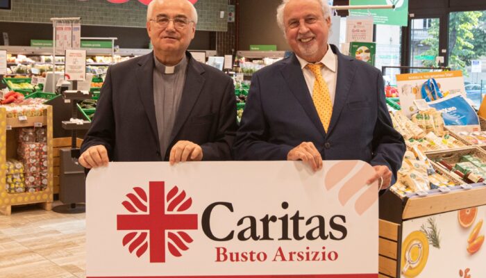 Busto consegna Caritas per #CoopforUcraina