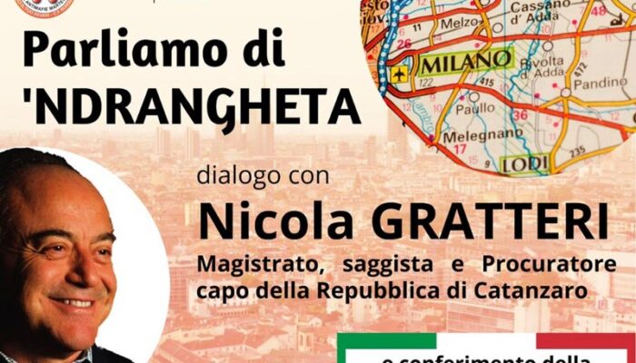 Incontro con Nicola Gratteri ottobre 2022