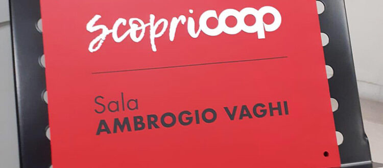 Sala Scopricoop Varese intitolata ad Ambrogio Vaghi