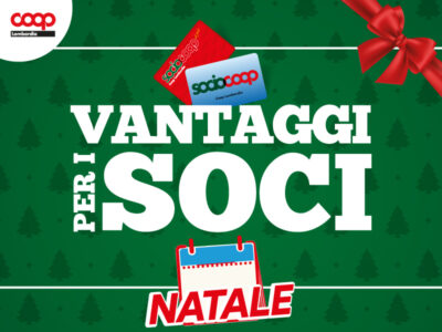 Vantaggi soci Coop Natale 2022