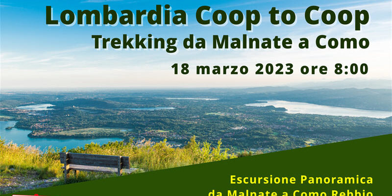 Lombardia Coop to Coop trekking Varese Malnate 2023