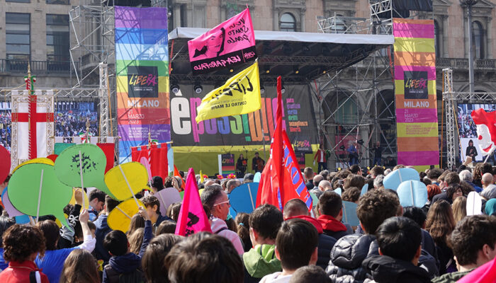 21 marzo 2023 piazza Libera