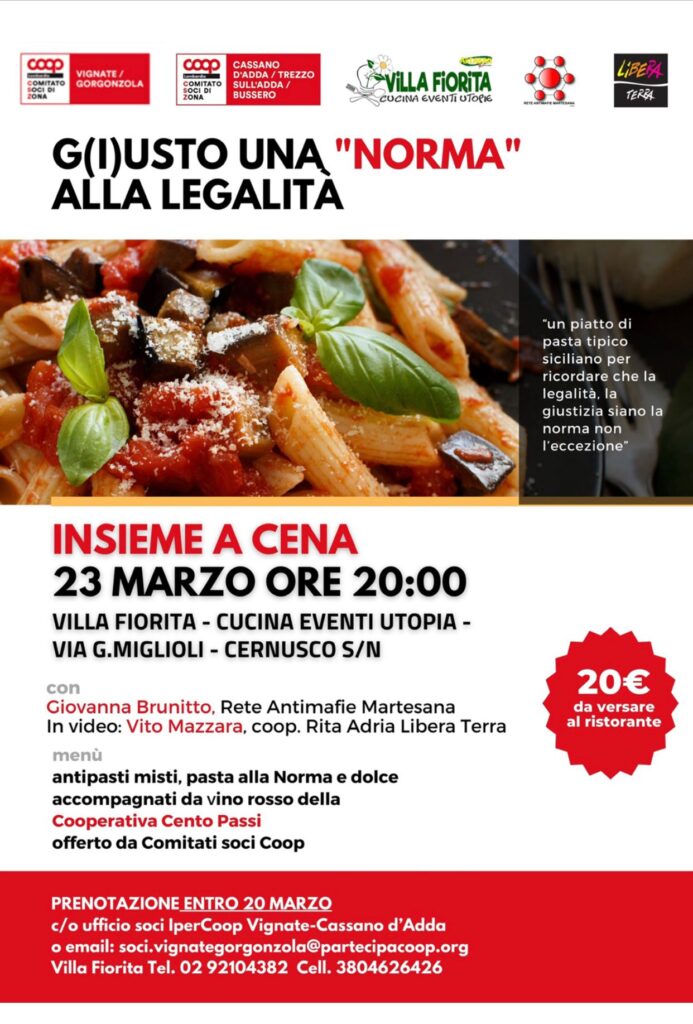 Norma alla legalità 2023 Cernusco