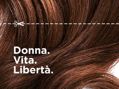 Donna. Vita. Libertà. cartolina marzo 2023
